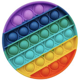 Rainbow Circle Pop Bubble Fidget Toy image 1